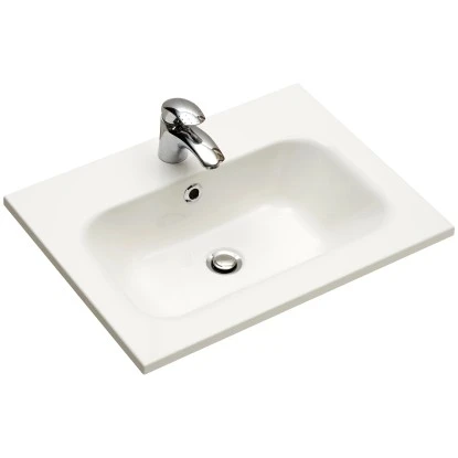 Pelipal Badmöbel-Set Quickset 923 Weiß/Riviera Mit Spiegel 61 Cm 3-teilig – Bild 6