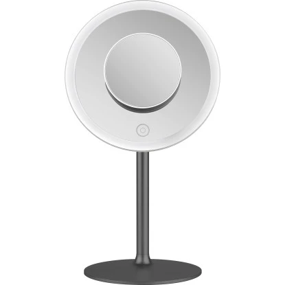 Baliv LED Kosmetik Standspiegel Schwarz – Bild 2