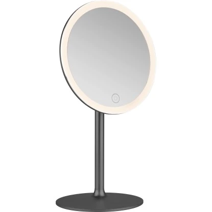 Baliv LED Kosmetik Standspiegel Schwarz – Bild 7