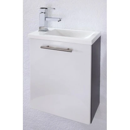 Posseik Waschplatz 40 Cm Alexo Anthrazit-Weiß 2-teilig – Bild 4