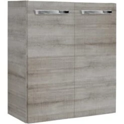 Fackelmann Waschbeckenunterschrank 52 Cm A-Vero Eiche