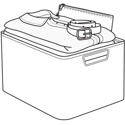 Best Freizeitmöbel Aufbewahrungsboxen Curver Style 3-er Set Dunkelbraun M – Bild 6