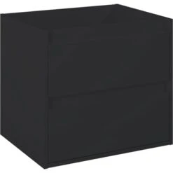 Maximus Waschbeckenunterschrank Sisi Schwarz Matt 60 Cm