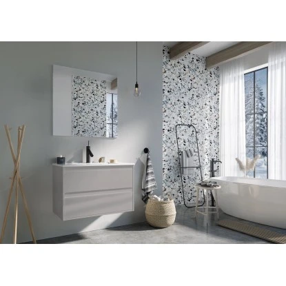 Maximus Waschbeckenunterschrank Sisi Stone Matt 80 Cm – Bild 4