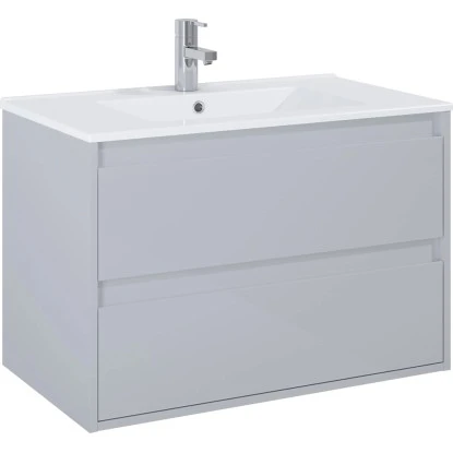 Maximus Waschbeckenunterschrank Sisi Stone Matt 80 Cm – Bild 2