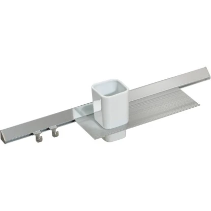 Pelipal Spiegel-Funktionsleiste Quickset 357 50 Cm Alufarben