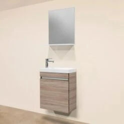 Sanotechnik Badmöbel-Set 48 Cm Nora Eiche