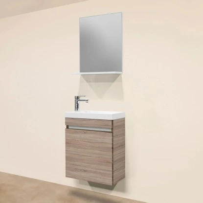 Sanotechnik Badmöbel-Set 48 Cm Nora Eiche