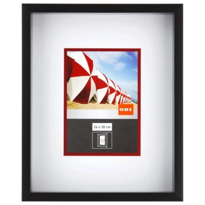 OBI Tiefer Rahmen 24 Cm X 30 Cm Schwarz