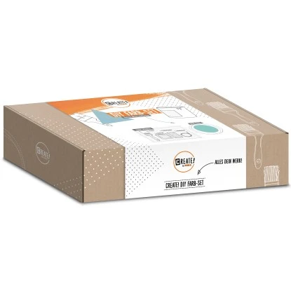 CREATE! By OBI DIY Farb-Set Blaugrün Satin Finish 125 Ml – Bild 4