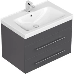 Posseik Waschplatz 75 Cm Joy Anthrazit