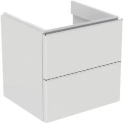 Ideal Standard Waschtischunterschrank Adapto 51 X 49 Cm 2 Push-Open Auszüge Weiß