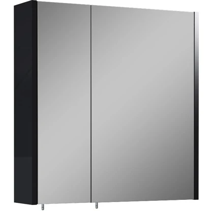 Spiegelschrank 60 Cm Madrid Schwarz