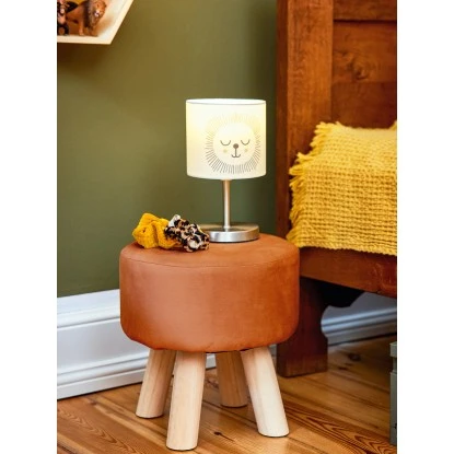 Kinder-Hocker Safari Adventure Orange Ø 30 Cm X 30 Cm – Bild 2