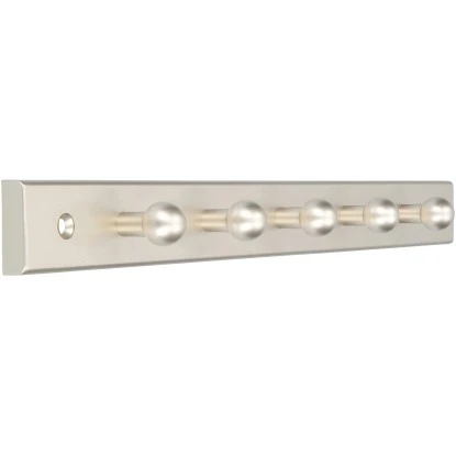 Siro Schlüsselleiste 0886 Kunststoff Nickelfarben Länge 296 Mm