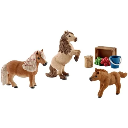 Schleich Mini Shetty Familie
