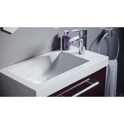 Posseik Badmöbel-Set Alexo 40 Cm Weiß-Brombeer 3-teilig – Bild 4