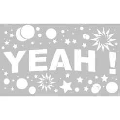 Marabu Schablone 40 X 60 Cm Yeah