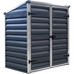 Palram Geräte- Und Mülltonnenbox Voyager Schwarz