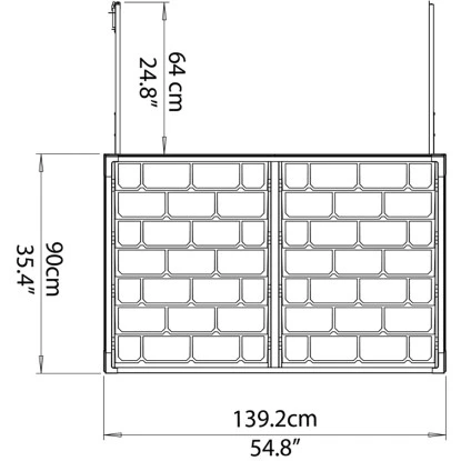Palram Geräte- Und Mülltonnenbox Voyager Schwarz – Bild 3