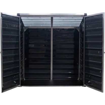 Palram Geräte- Und Mülltonnenbox Voyager Schwarz – Bild 10