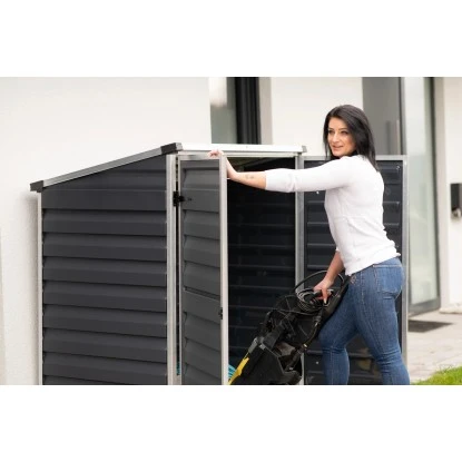 Palram Geräte- Und Mülltonnenbox Voyager Schwarz – Bild 13