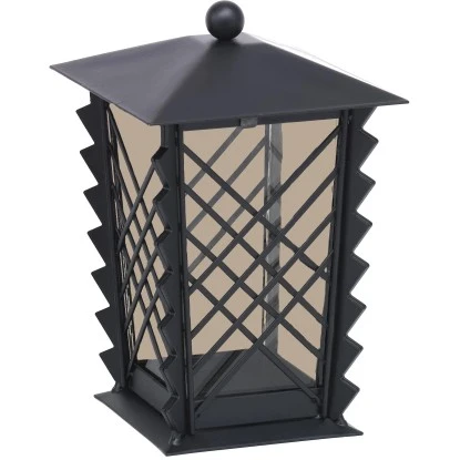 Moll Grablampe Stahl 21 Cm X 15 Cm X 15 Cm Schwarz Matt