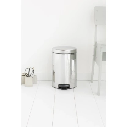 Brabantia Treteimer NewIcon 12 L Brilliant Steel – Bild 4
