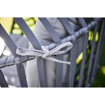 Hängesessel Leyburn Aus Polyrattan Grau-Taupe – Bild 12