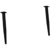 Maximus Holzfüße Tall 2 Stück Schwarz