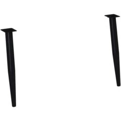 Maximus Holzfüße Tall 2 Stück Schwarz