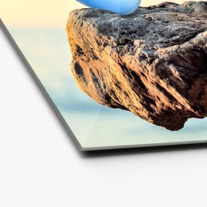 Glasbild Blue Drop 20 Cm X 20 Cm – Bild 2