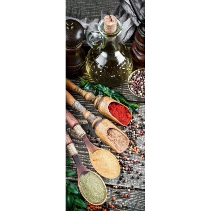 Glasbild Cook Me VI 80 Cm X 30 Cm