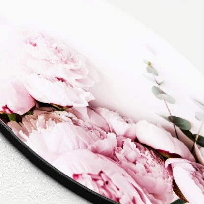 Glasbild Pink Flowers II 30 Cm X 30 Cm – Bild 2