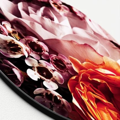 Glasbild Baroque Flowers I 30 Cm X 30 Cm – Bild 2