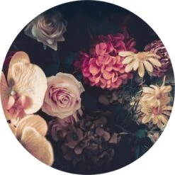 Glasbild Baroque Flowers II 30 Cm X 30 Cm