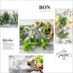 Leinwandbild Canvas-Art Kitchen Style III 44 Cm X 44 Cm