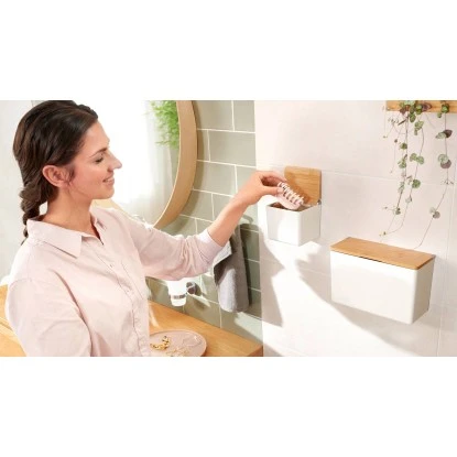 Tesa Baboo Aufbewahrungsbox Weiß Ohne Deckel – Bild 5