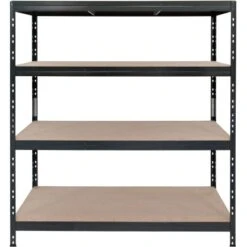 Ar Shelving Schwerlast Steckregal Rivet XL 180cm X 160cm X 60cm 4BAnthrazit FSC®