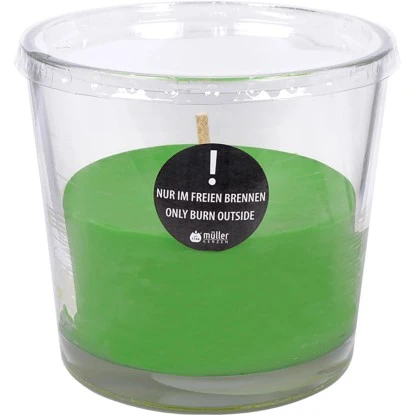 Kerzenglas Finca XXL Outdoor Grasgrün 17 Cm X 17 Cm X 16 Cm