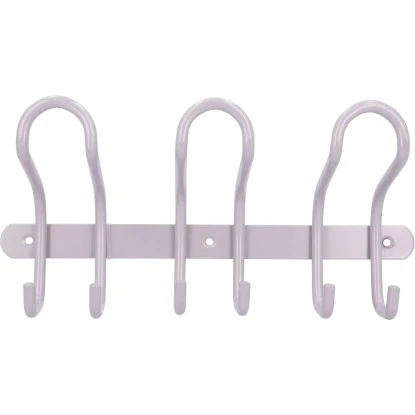 Siro Hakenleiste 1783 Metall Aluminium Länge 300 Mm 6 Haken – Bild 5