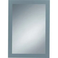 Siebdruckspiegel Toba Silber 50 Cm X 70 Cm