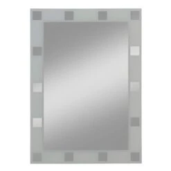 Siebdruckspiegel Domino Opal 50 Cm X 70 Cm