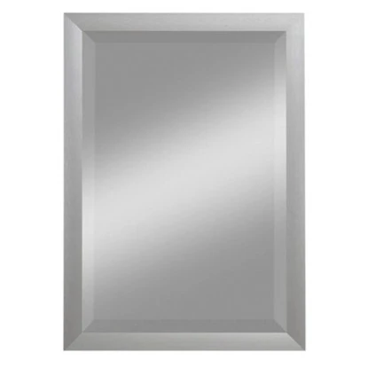 Aluminium-Rahmenspiegel Framus Silber Matt 47 Cm X 67 Cm