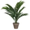 Kunstpflanze Areca Palme Grün Topf-Ø 11,5 Cm H 45 Cm, Ø: 60 Cm