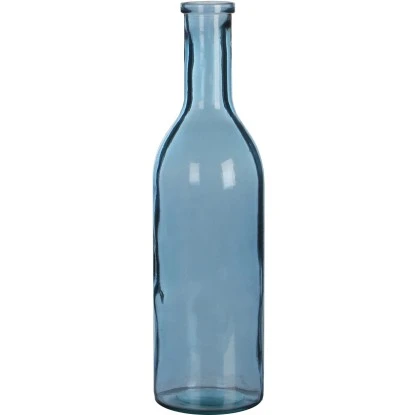 Mica Decorations Glasflasche Rioja 50 Cm X Ø 15 Cm Hellblau