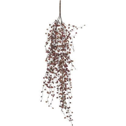 Mica Decorations Kunstpflanze Peperomia Hängend 80 Cm X 15 Cm X 4 Cm Bordeaux