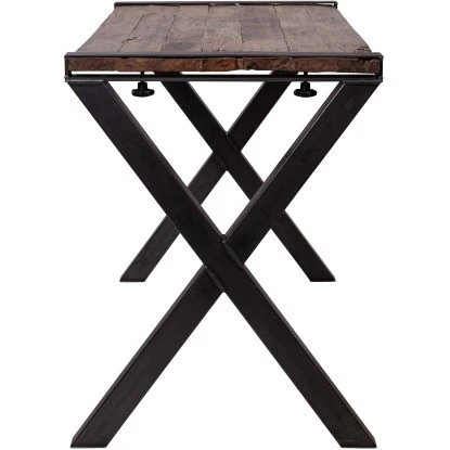 Veba Barnwood-Stehtisch Old Dutch 180 X 80 Cm X-Gestell