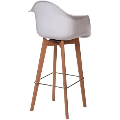 Veba Barhocker Keeve Mit Armlehne 119 X 53 X 47 Cm Weiß