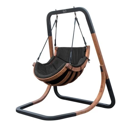 Axi Hängesessel Capri Mit Gestell Schwarz – Bild 6